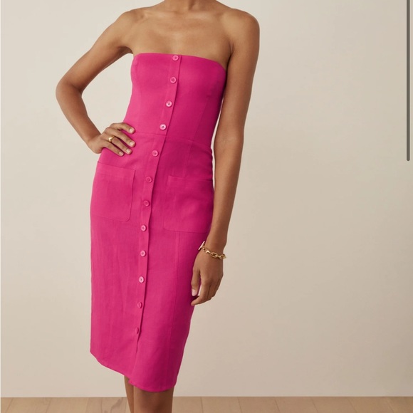 Reformation Prescott Linen Dress - Picture 6 of 6